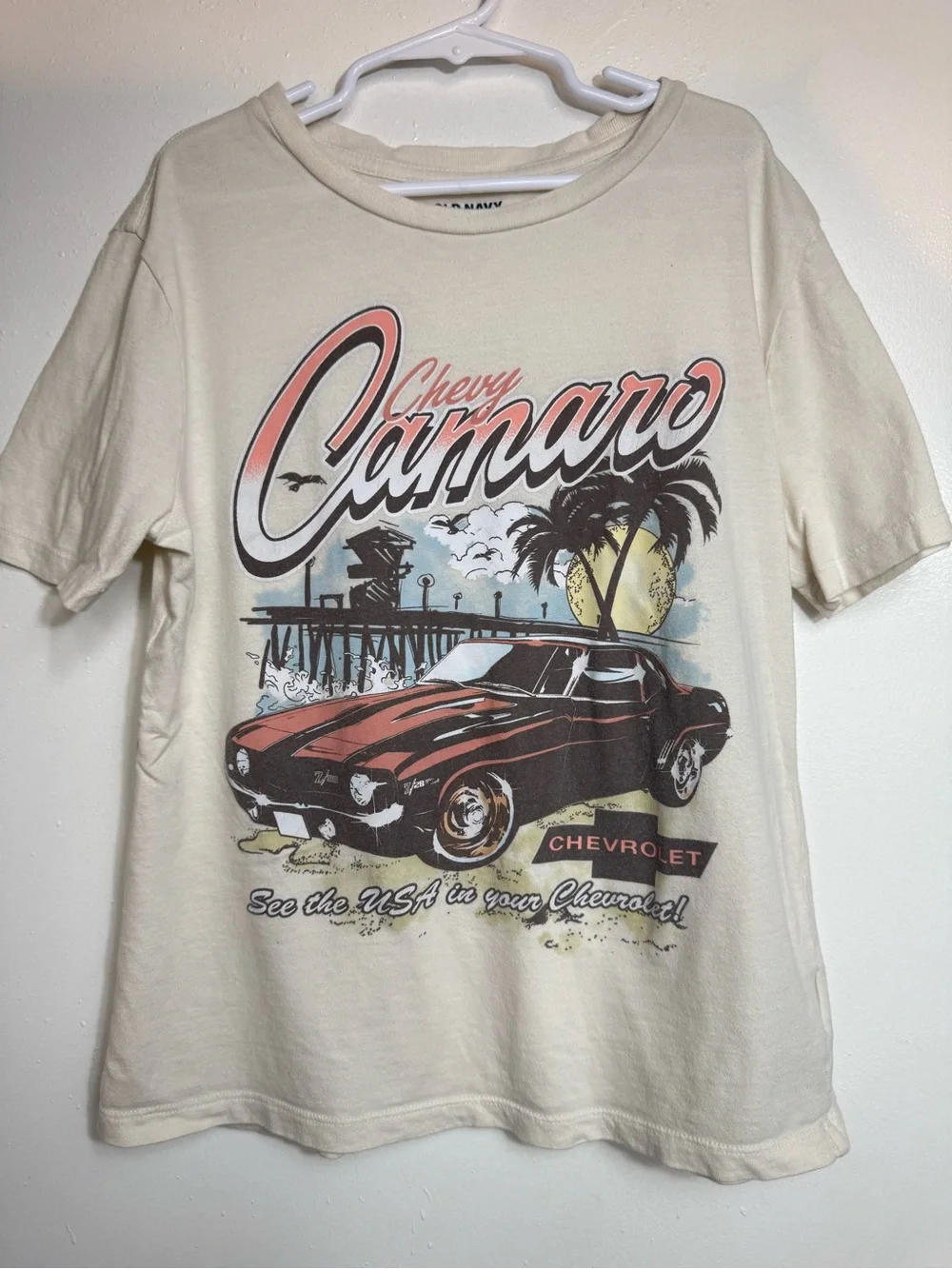 Old Navy Brown Short-Sleeve Graphic Tee